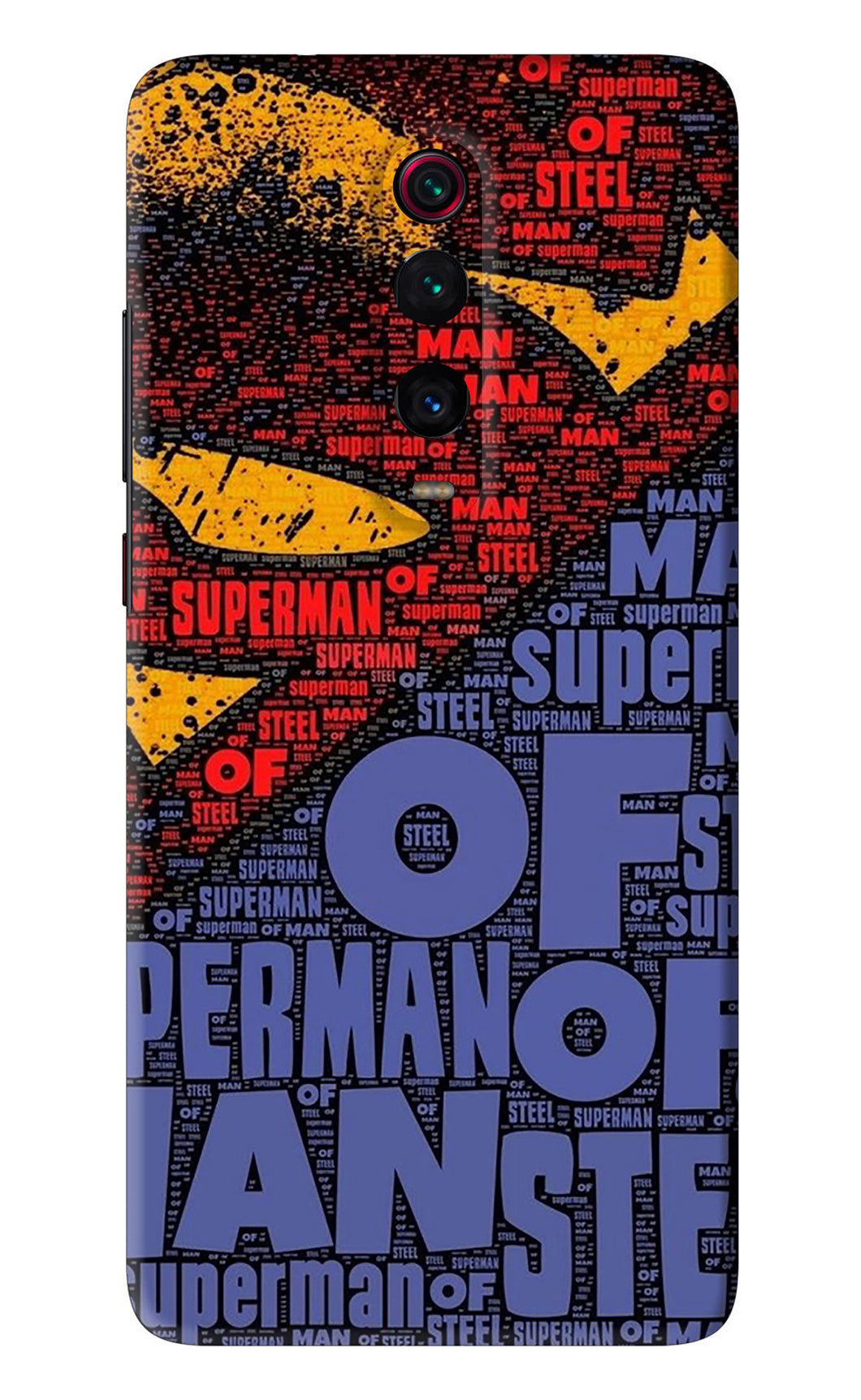 Superman Xiaomi Redmi K20 Back Skin Wrap