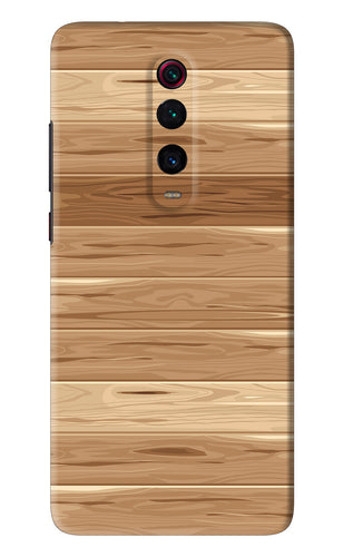 Wooden Vector Xiaomi Redmi K20 Back Skin Wrap