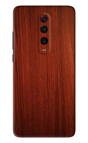 Wooden Plain Pattern Xiaomi Redmi K20 Back Skin Wrap