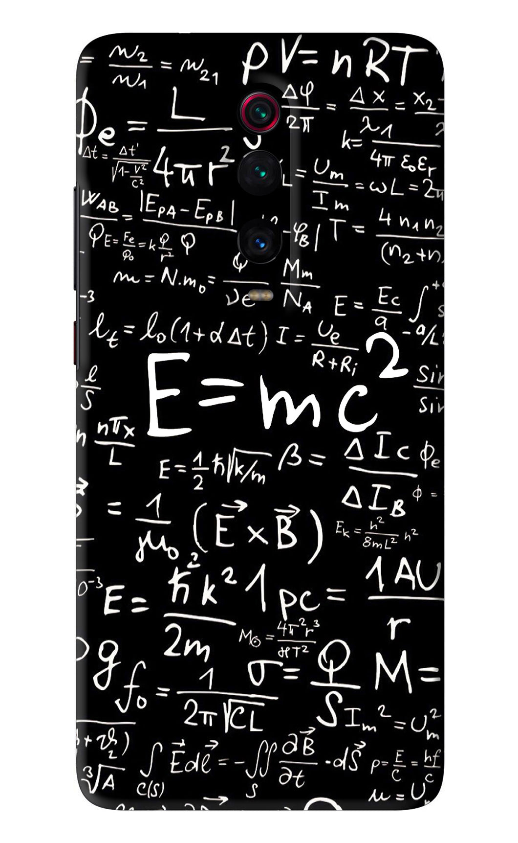 Physics Albert Einstein Formula Xiaomi Redmi K20 Back Skin Wrap