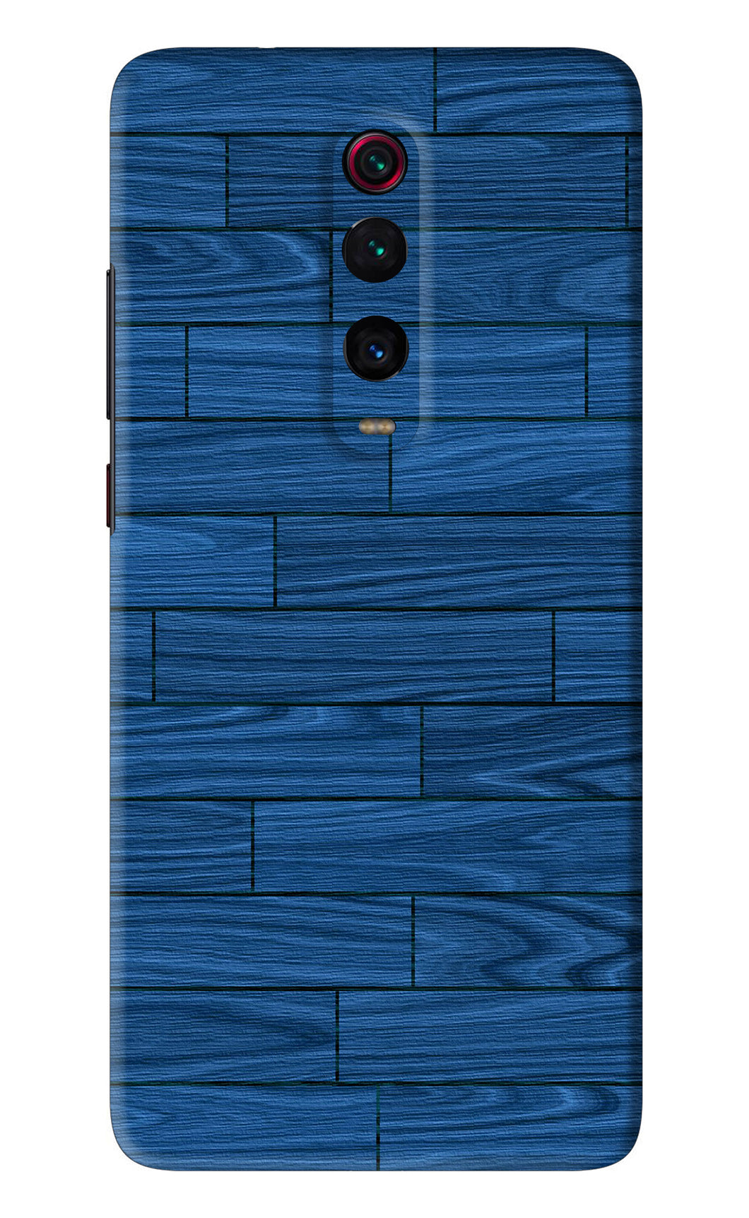 Blue Wooden Texture Xiaomi Redmi K20 Back Skin Wrap