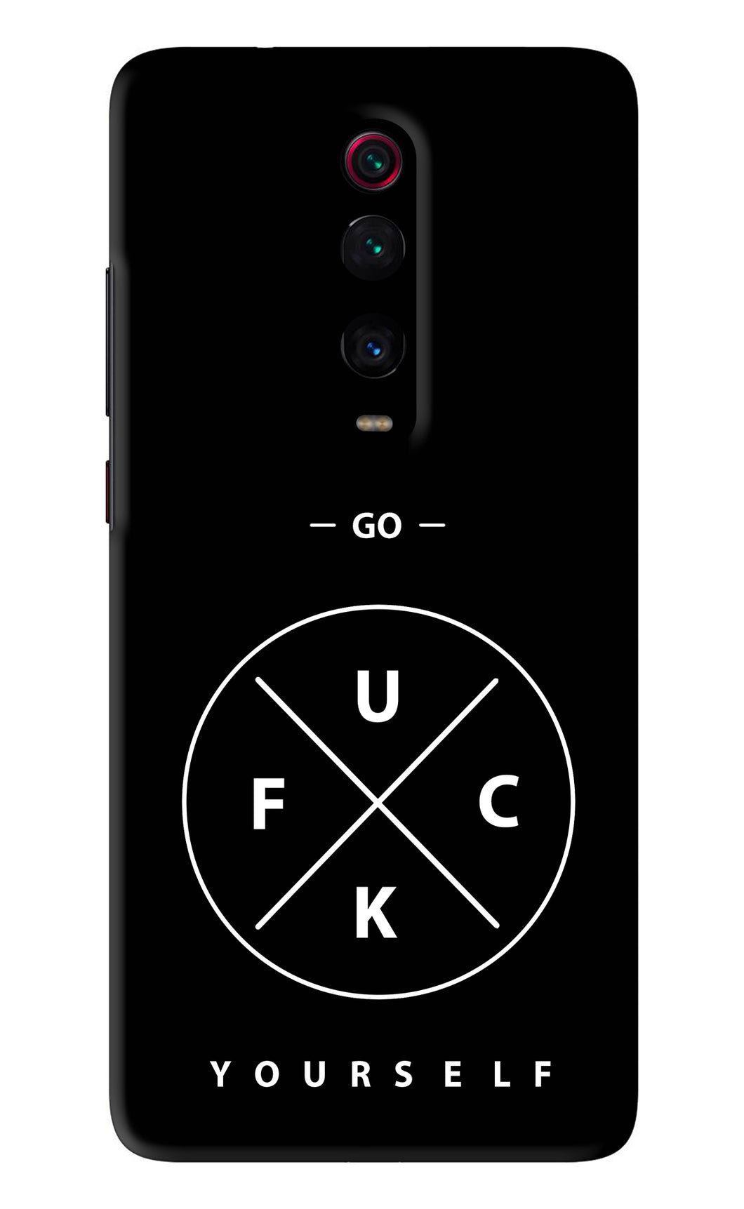 Go Fuck Yourself Xiaomi Redmi K20 Back Skin Wrap