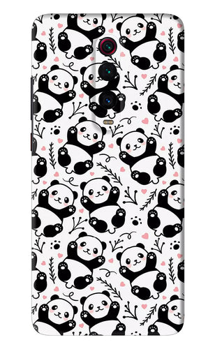 Cute Panda Xiaomi Redmi K20 Back Skin Wrap