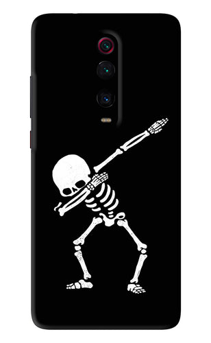 Dabbing Skeleton Art Xiaomi Redmi K20 Back Skin Wrap