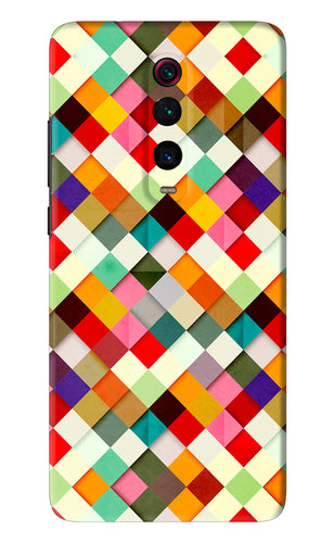 Geometric Abstract Colorful Xiaomi Redmi K20 Back Skin Wrap