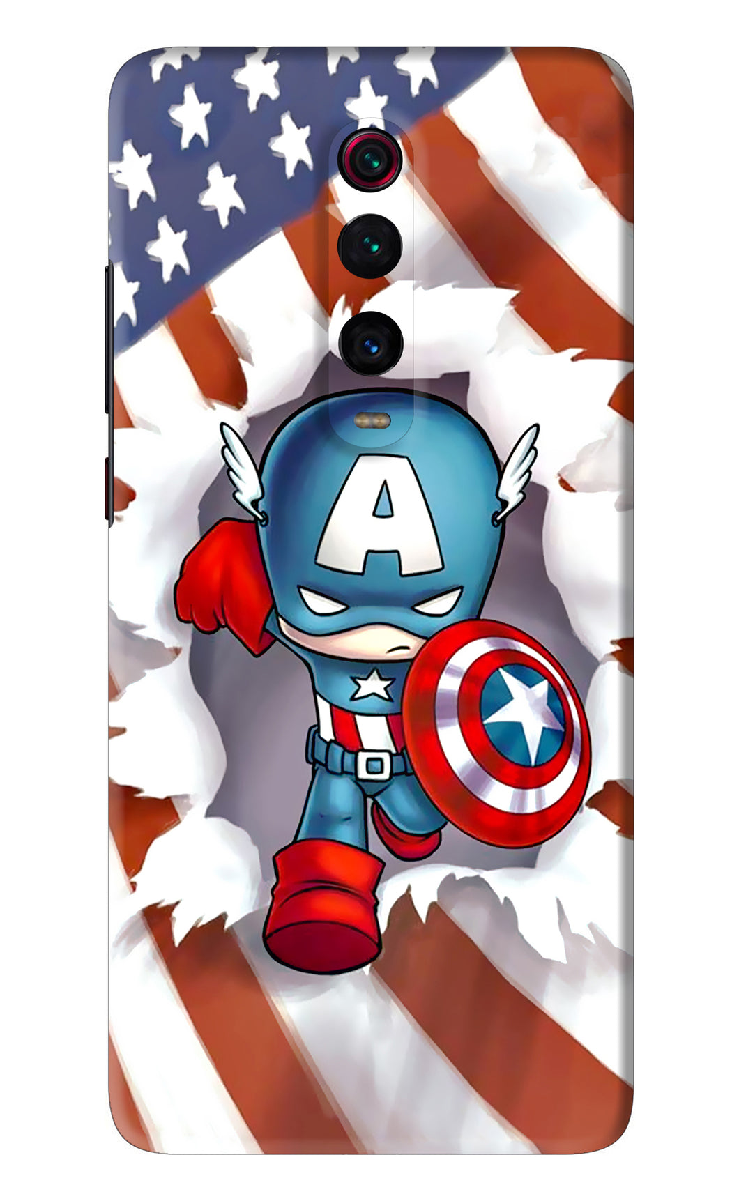 Captain America Xiaomi Redmi K20 Back Skin Wrap