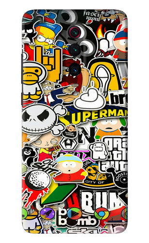 Sticker Bomb Xiaomi Redmi K20 Back Skin Wrap