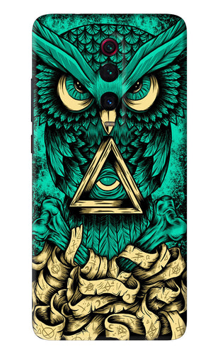 Green Owl Xiaomi Redmi K20 Back Skin Wrap
