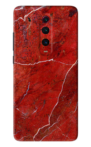 Red Marble Design Xiaomi Redmi K20 Pro Back Skin Wrap