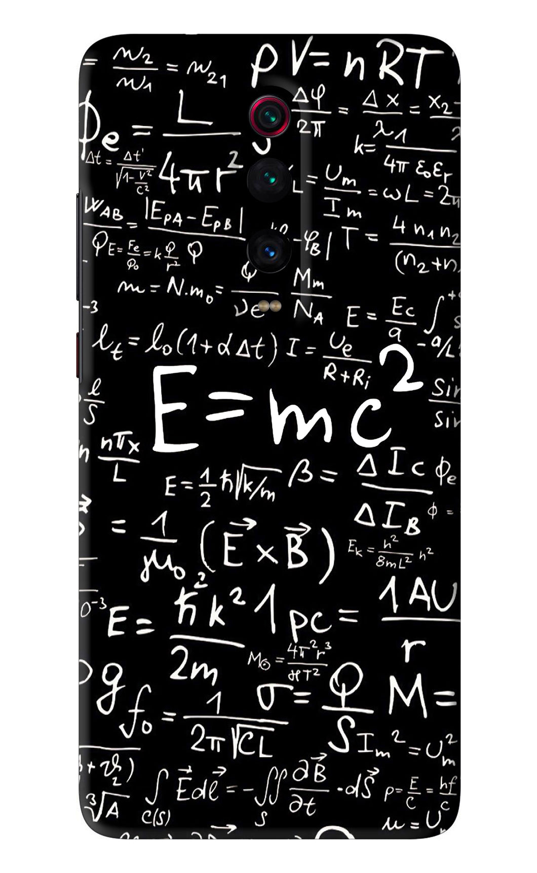 Physics Albert Einstein Formula Xiaomi Redmi K20 Pro Back Skin Wrap