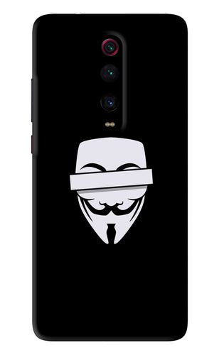 Anonymous Face Xiaomi Redmi K20 Pro Back Skin Wrap