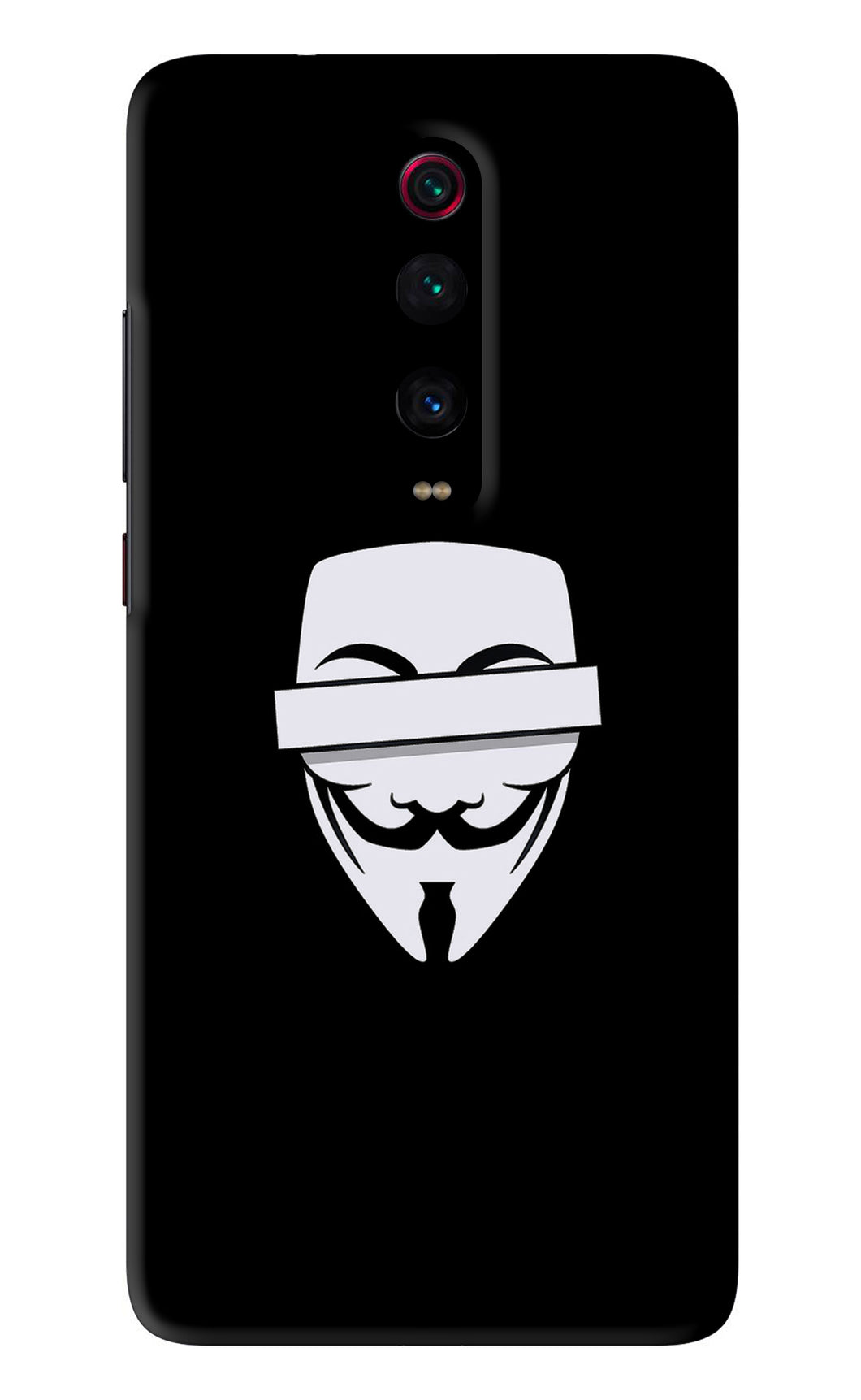 Anonymous Face Xiaomi Redmi K20 Pro Back Skin Wrap