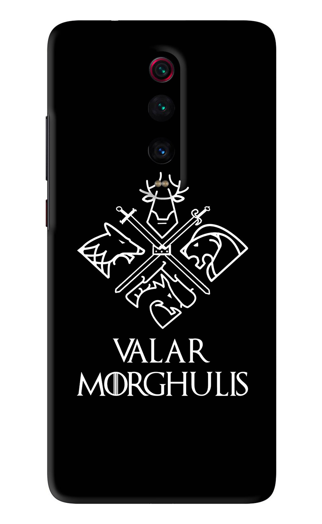 Valar Morghulis | Game Of Thrones Xiaomi Redmi K20 Pro Back Skin Wrap