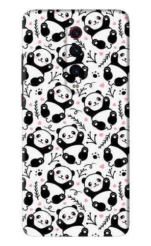 Cute Panda Xiaomi Redmi K20 Pro Back Skin Wrap