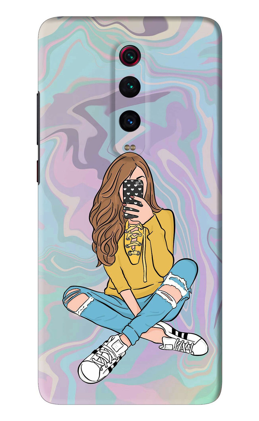 Selfie Girl Xiaomi Redmi K20 Pro Back Skin Wrap