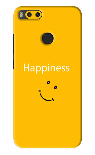 Happiness With Smiley Xiaomi Redmi Mi A1 Back Skin Wrap