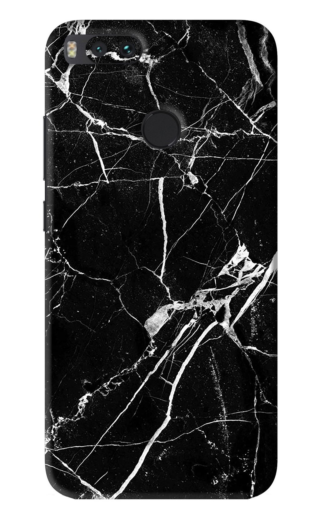 Black Marble Texture 2 Xiaomi Redmi Mi A1 Back Skin Wrap