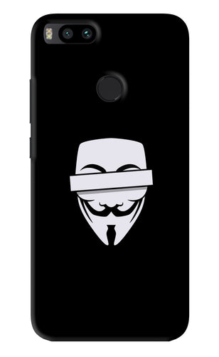 Anonymous Face Xiaomi Redmi Mi A1 Back Skin Wrap