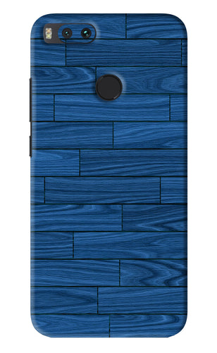 Blue Wooden Texture Xiaomi Redmi Mi A1 Back Skin Wrap