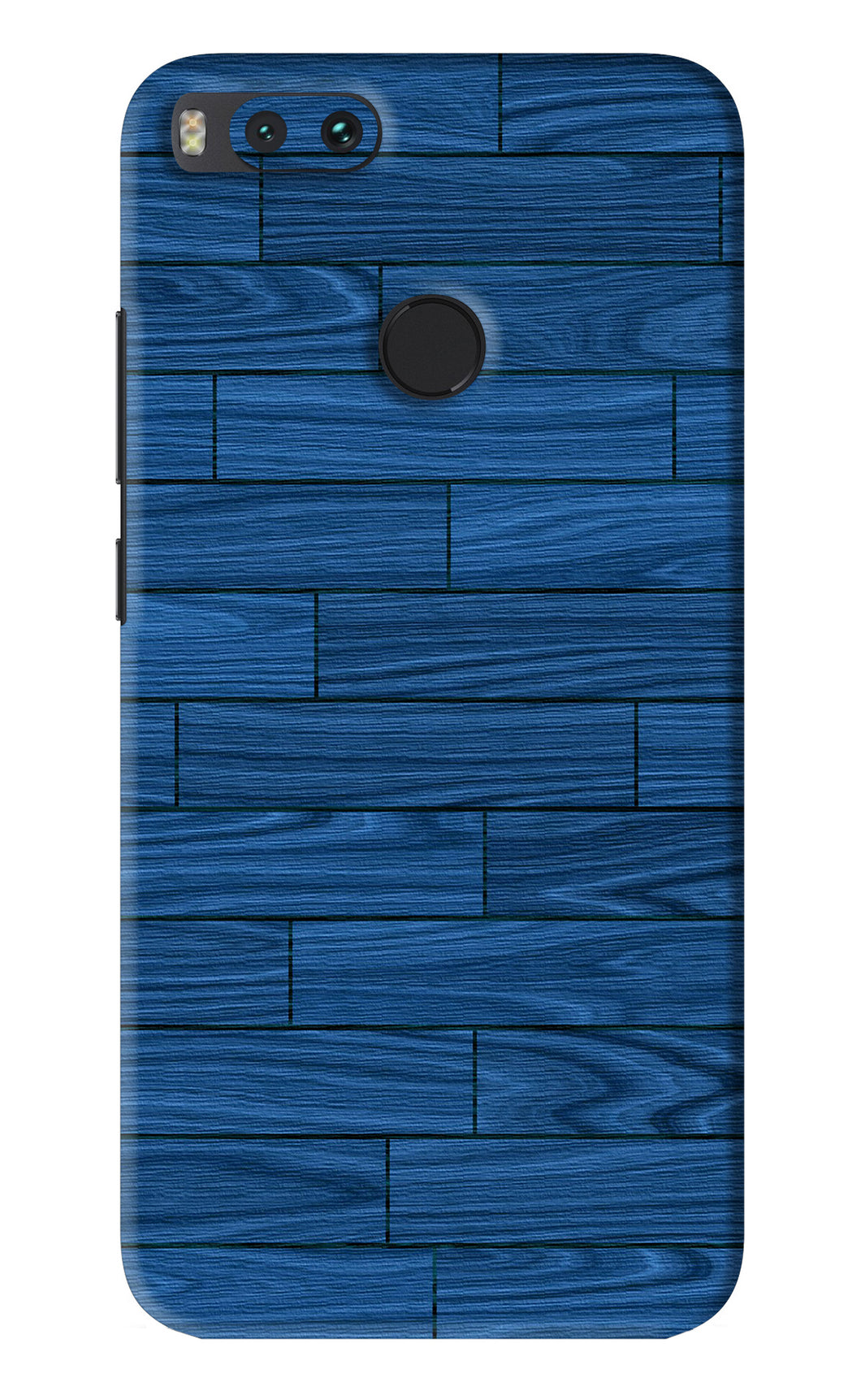 Blue Wooden Texture Xiaomi Redmi Mi A1 Back Skin Wrap