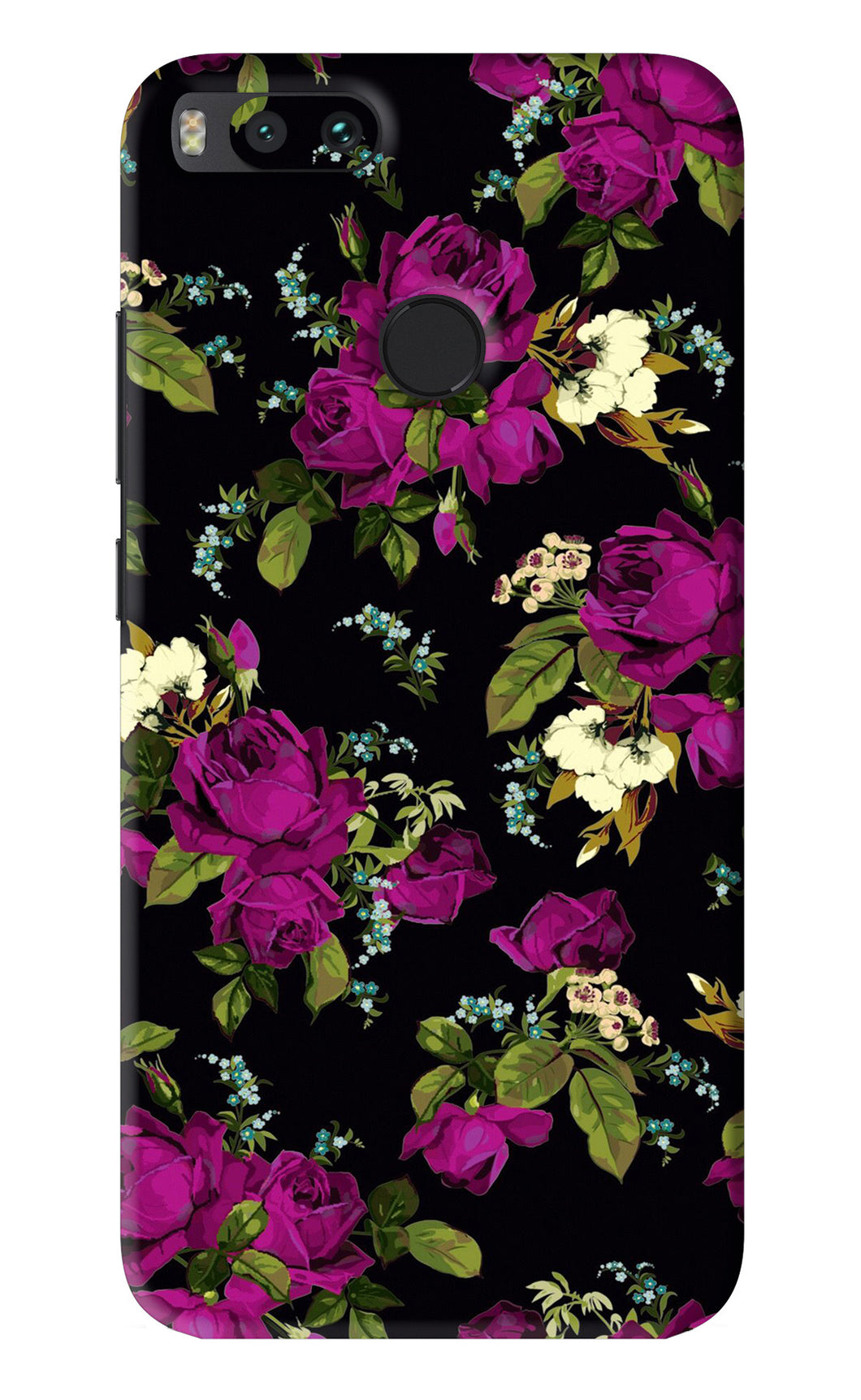 Flowers 3 Xiaomi Redmi Mi A1 Back Skin Wrap