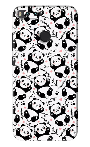 Cute Panda Xiaomi Redmi Mi A1 Back Skin Wrap