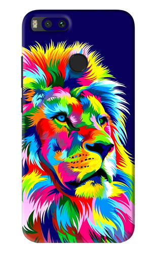 Vector Art Lion Xiaomi Redmi Mi A1 Back Skin Wrap