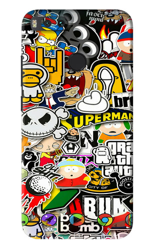 Sticker Bomb Xiaomi Redmi Mi A1 Back Skin Wrap