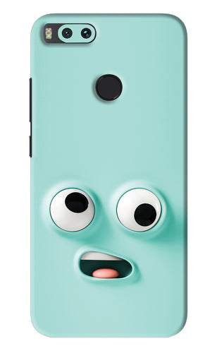 Silly Face Cartoon Xiaomi Redmi Mi A1 Back Skin Wrap
