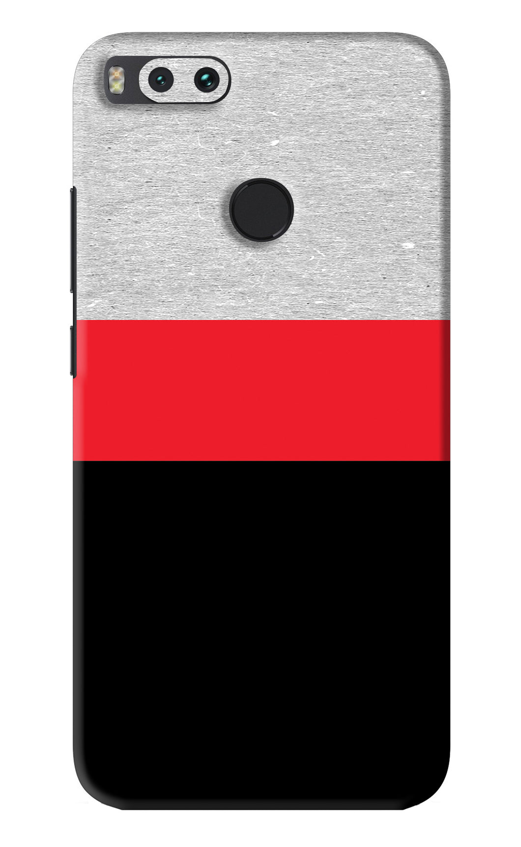 Tri Color Pattern Xiaomi Redmi Mi A1 Back Skin Wrap