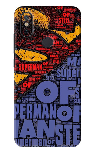 Superman Xiaomi Redmi Mi A2 Back Skin Wrap