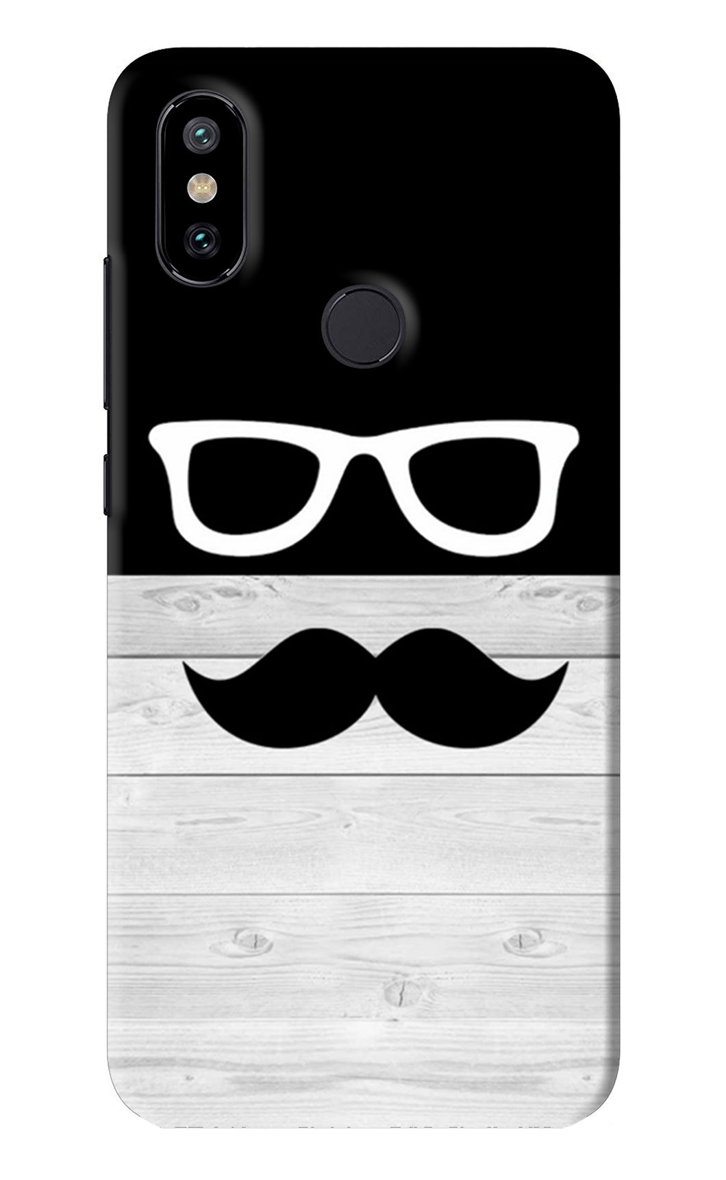 Mustache Xiaomi Redmi Mi A2 Back Skin Wrap