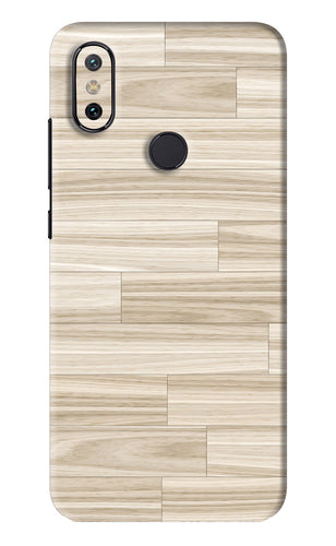Wooden Art Texture Xiaomi Redmi Mi A2 Back Skin Wrap