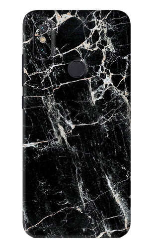 Black Marble Texture 1 Xiaomi Redmi Mi A2 Back Skin Wrap