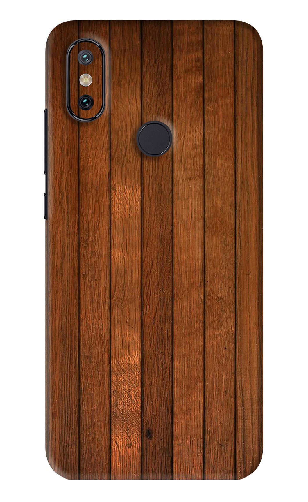 Wooden Artwork Bands Xiaomi Redmi Mi A2 Back Skin Wrap