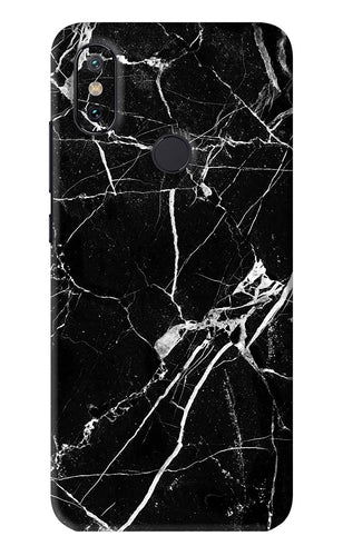 Black Marble Texture 2 Xiaomi Redmi Mi A2 Back Skin Wrap