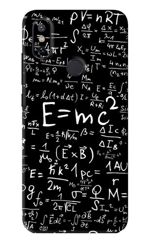 Physics Albert Einstein Formula Xiaomi Redmi Mi A2 Back Skin Wrap