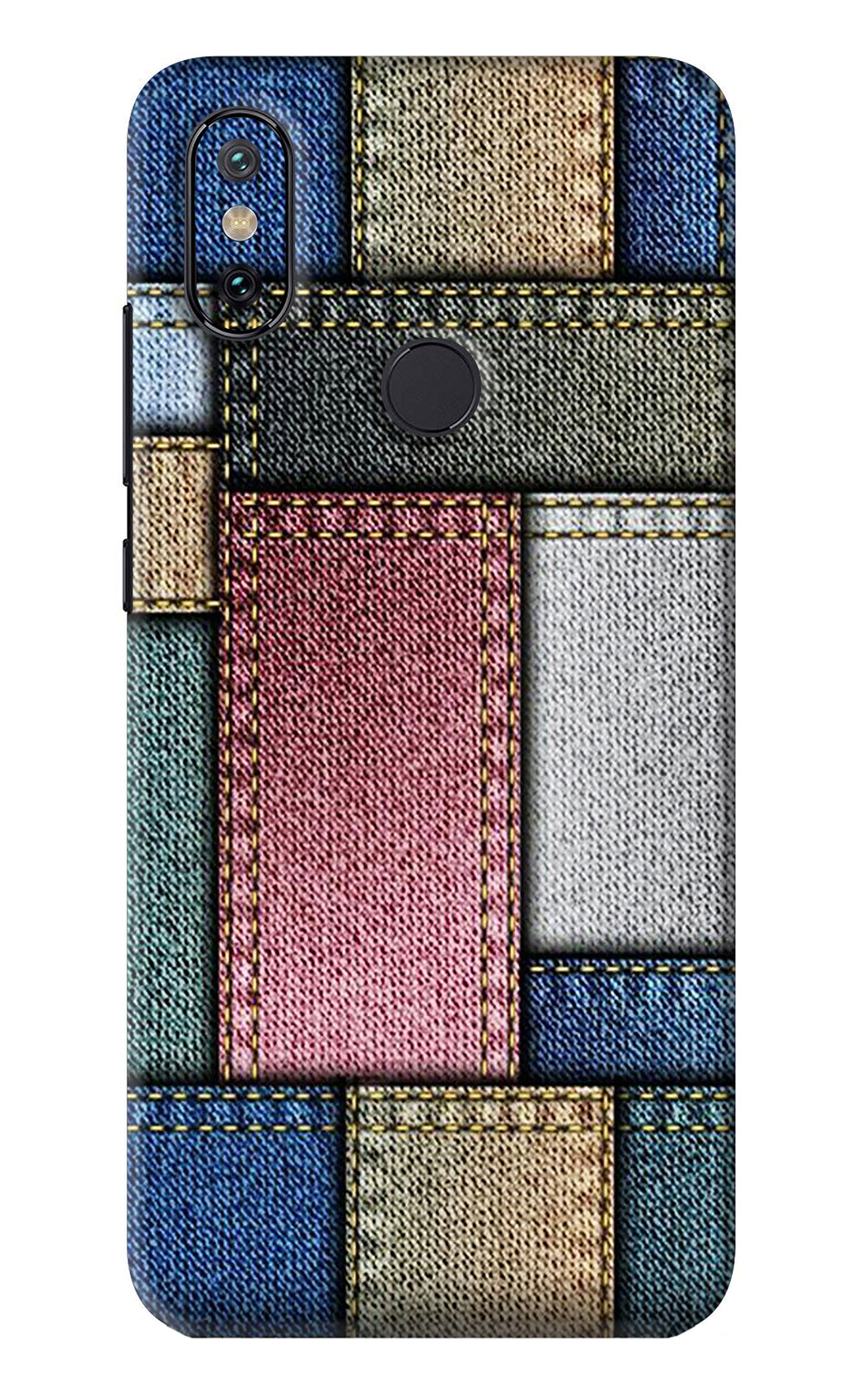 Multicolor Jeans Xiaomi Redmi Mi A2 Back Skin Wrap