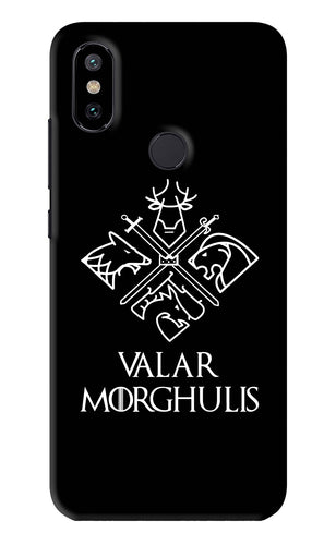 Valar Morghulis | Game Of Thrones Xiaomi Redmi Mi A2 Back Skin Wrap