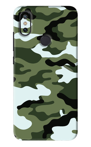 Camouflage 1 Xiaomi Redmi Mi A2 Back Skin Wrap