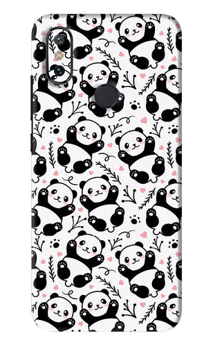 Cute Panda Xiaomi Redmi Mi A2 Back Skin Wrap