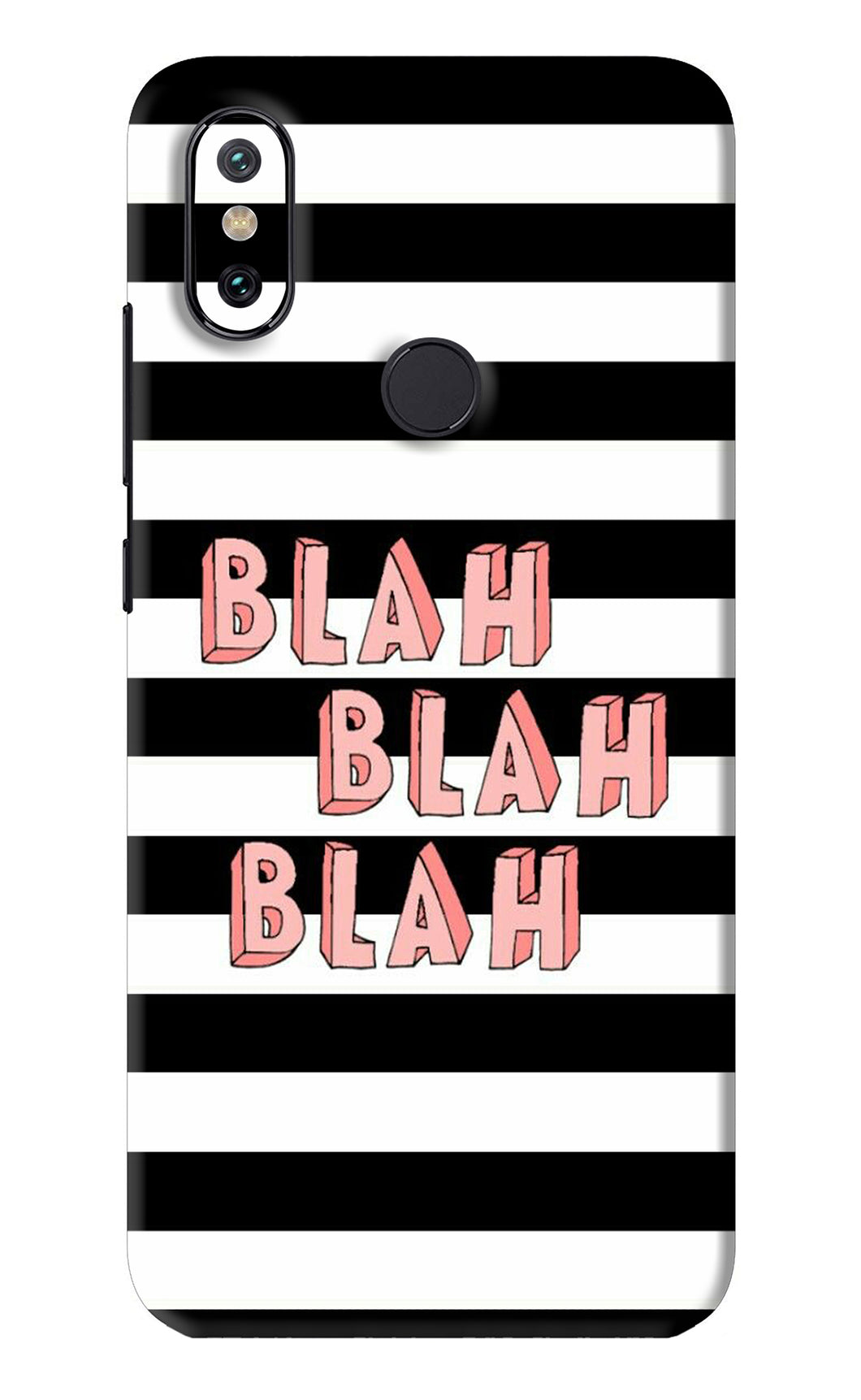 Blah Blah Blah Xiaomi Redmi Mi A2 Back Skin Wrap