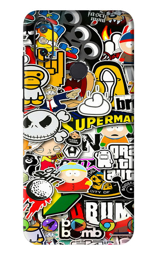 Sticker Bomb Xiaomi Redmi Mi A2 Back Skin Wrap