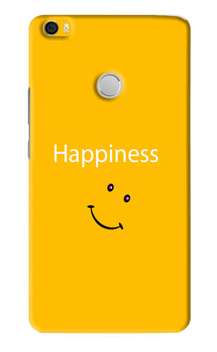 Happiness With Smiley Xiaomi Redmi Mi Max Back Skin Wrap