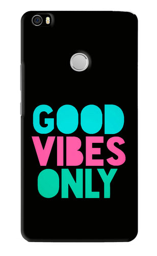 Quote Good Vibes Only Xiaomi Redmi Mi Max Back Skin Wrap