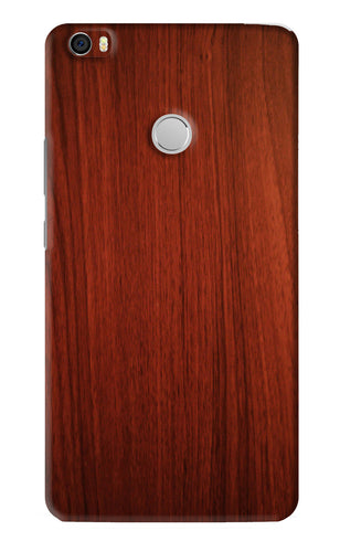 Wooden Plain Pattern Xiaomi Redmi Mi Max Back Skin Wrap