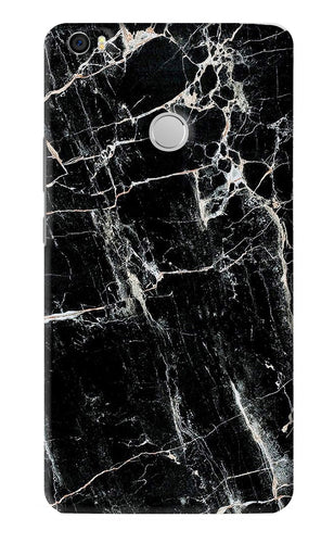 Black Marble Texture 1 Xiaomi Redmi Mi Max Back Skin Wrap