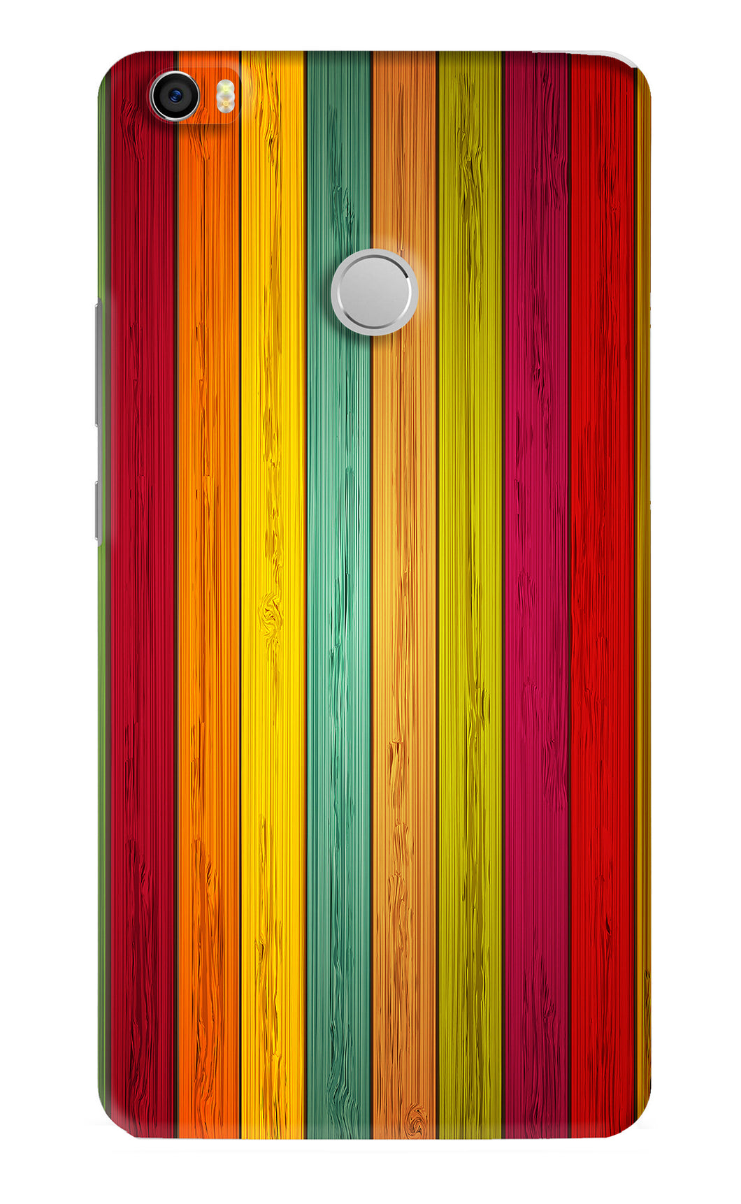 Multicolor Wooden Xiaomi Redmi Mi Max Back Skin Wrap