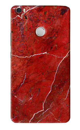 Red Marble Design Xiaomi Redmi Mi Max Back Skin Wrap