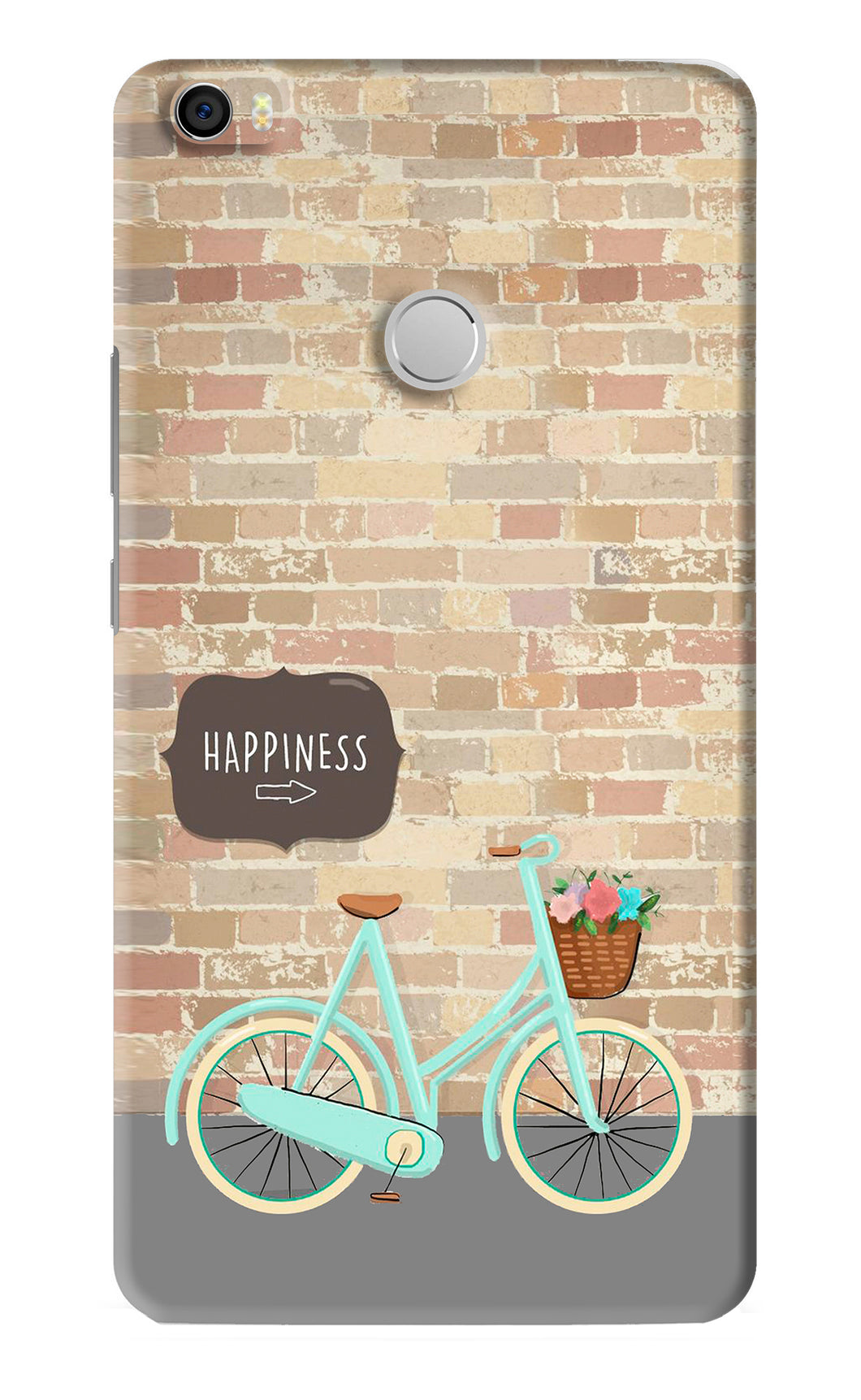 Happiness Artwork Xiaomi Redmi Mi Max Back Skin Wrap